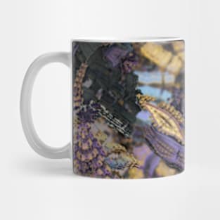 Purple and Gold Alien Vessel Mug